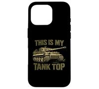 Carcasa para iPhone 16 Pro This Is My Tank Armor Military Joke