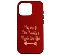 Carcasa para iPhone 16 Pro This Way To Love Laughter - Cita romántica inspiradora
