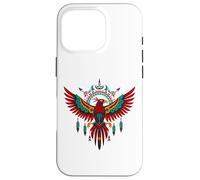 Carcasa para iPhone 16 Pro Thunderbird Native American Tribal Art Niños Nativos para Niños