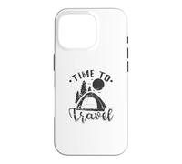Carcasa para iPhone 16 Pro Tiempo para Viajar Camping Vacaciones Libertad