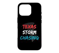 Carcasa para iPhone 16 Pro Tiempo Texas Tormenta Persiguiendo Rojo Blanco Azul Nubes Tornados