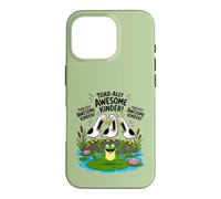 Carcasa para iPhone 16 Pro Toadally Awesome Kinder Class, Divertido Profesor de Seagull Frog, niño
