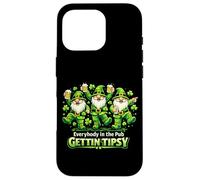 Carcasa para iPhone 16 Pro Todos en el Pub Gettin Tipsy St Patricks Day Gnomos