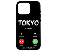 Carcasa para iPhone 16 Pro Tokio está Llamando y Debo IR a Japón Viajando