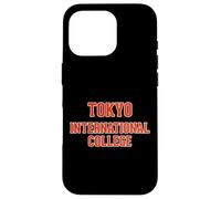 Carcasa para iPhone 16 Pro Tokyo International College Japón Estilo Universitario