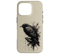 Carcasa para iPhone 16 Pro Tormenta de Tinta Cuervo Silencio Antes de la Caw