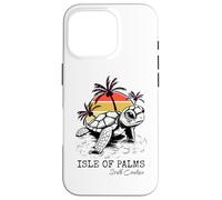 Carcasa para iPhone 16 Pro Tortuga Boba Retro de Isle of Palms Sea Turtle Preservation, Carolina del Sur