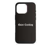 Carcasa para iPhone 16 Pro Tranquilo Cracking Despacho de Oficina Gen Z Empleado Trabajo de Trabajo