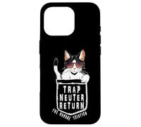 Carcasa para iPhone 16 Pro Trap Neuter Return (TNR) The Humane Solution Bolsillo para Gatos
