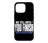 Carcasa para iPhone 16 Pro Triatlón Support Crew Swim Bike Run Race Day Support