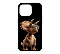 Carcasa para iPhone 16 Pro Triceratops Dinosaurio I Love Dinosaurs Cute Triceratops
