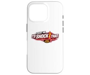 Carcasa para iPhone 16 Pro Trust Me I'D Shock That Funny EMT Nurse Paramedic EKG Design