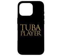 Carcasa para iPhone 16 Pro Tuba Player Musician Obscure Rhythm Instrument Tuba Musician