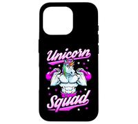 Carcasa para iPhone 16 Pro Unicorn Squad - Pesas Rusas mágicas para Gimnasio
