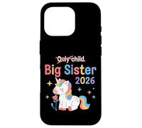 Carcasa para iPhone 16 Pro Unicornio tachado para Hermana Mayor 2026