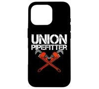 Carcasa para iPhone 16 Pro Union Pipefitter Plomero Plomería Journeyman Steamfitter