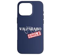 Carcasa para iPhone 16 Pro Valparaiso Chile Arte Vintage - Recuerdo de Viaje Sudamérica