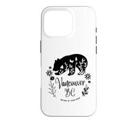 Carcasa para iPhone 16 Pro Vancouver BC Bear & Flowers Nature At Your Door Design