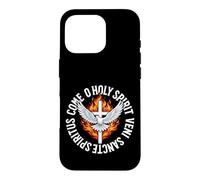 Carcasa para iPhone 16 Pro Ven Espíritu Santo Veni Sancte Spiritus Pentecostés Católico
