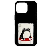 Carcasa para iPhone 16 Pro Verano Grumpy Frog Funny Kawaii Japonés
