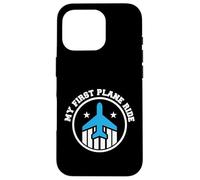 Carcasa para iPhone 16 Pro Viaje de Vacaciones My First Airplane Ride Traveler Souvenir
