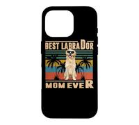 Carcasa para iPhone 16 Pro Vintage Best Dog Mom Ever Labrador Retriever Mothers Day