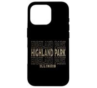 Carcasa para iPhone 16 Pro Vintage Highland Park Illinois