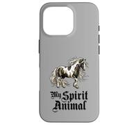 Carcasa para iPhone 16 Pro Vintage Horse My Spirit Animal Equestrian