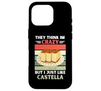 Carcasa para iPhone 16 Pro Vintage Piensan Que Estoy Loco Pero Me Gusta Castella Lover