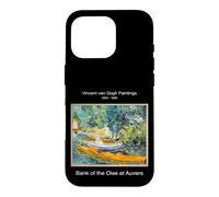 Carcasa para iPhone 16 Pro Vintage Van Gogh Painting Art Bank of The Oise at Auvers