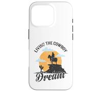 Carcasa para iPhone 16 Pro Viviendo el Rodeo de sueños de Vaquero