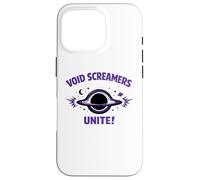 Carcasa para iPhone 16 Pro Void Screamers Unite Funny Space