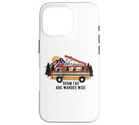 Carcasa para iPhone 16 Pro Wanderlust Roam Far and Wander Wide - Camping - Senderismo
