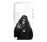 Carcasa para iPhone 16 Pro West Coast Sasquatch Rapero Urban Street Style Bigfoot