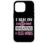 Carcasa para iPhone 16 Pro Womens Caffiene & Words Wheaten Terrier Dog Lover