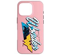 Carcasa para iPhone 16 Pro Wonder Woman 80th Believe in Wonder Blue Eyes