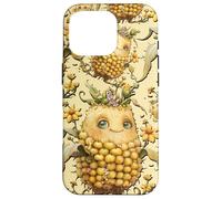 Carcasa para iPhone 16 Pro Yellow Corn On The COB Decor For Girls and Farmer Whimsical