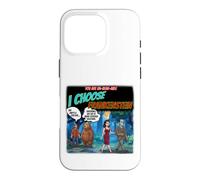 Carcasa para iPhone 16 Pro Yo elijo Frankenstein Funny Novelty Man or Bear
