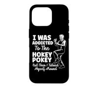 Carcasa para iPhone 16 Pro Yo era Adicto a la Broma de Juego de Palabras de papá Divertido de Hokey Pokey