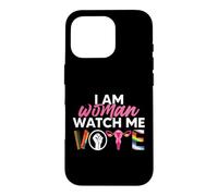 Carcasa para iPhone 16 Pro Yo Soy una Mujer, mírame Votar, Elecciones 2024 por los Derechos de Las Mujeres