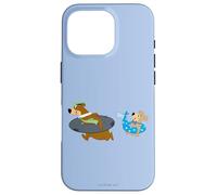 Carcasa para iPhone 16 Pro Yogi Bear Yogi and Boo Boo Going Swimming