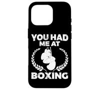 Carcasa para iPhone 16 Pro You Had Me At Boxing Self-Defense