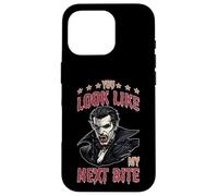 Carcasa para iPhone 16 Pro You Look Like My Next Bite Vampire Flirt Party -