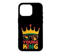 Carcasa para iPhone 16 Pro Young King African American Black History Juneteenth