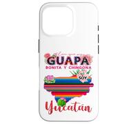 Carcasa para iPhone 16 Pro Yucatán México Souvenir Mexicana Guapa Bonita Chingona