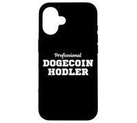 Carcasa para iPhone 16 Professional Dogecoin HODL Crypto Mining Doge Dank Meme Coin