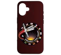 Carcasa para iPhone 16 Project Hail Mary Spaceship Mission Badge Poster