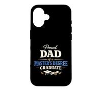 Carcasa para iPhone 16 Proud Dad of a Master's Degree Graduate Graduation