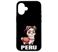 Carcasa para iPhone 16 Proud Peruvian Llama Parade: Cultural Peru Pride Souvenir