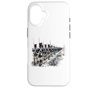 Carcasa para iPhone 16 Prusia T | Batalla de Hohenfriedberg | infantería prusiana